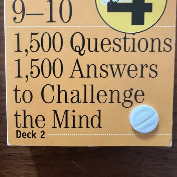 Brain Quest Learn Q & A Grade 4 Ages 9-10 Lot of 2 Quiz Deck VTG 3rd Ed 2005 - Picture 9 of 13